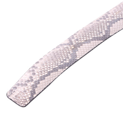 HP4316-17-20-41 - Thắt lưng nam da trăn Huy Hoàng 4P đầu kim màu da nguyên thủy, đen, trắng, nâu