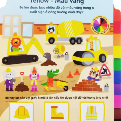 Cuốn Sách Đầu Tiên Của Bé - Màu Sắc (Dành Cho Bé Từ 3-5 Tuổi)