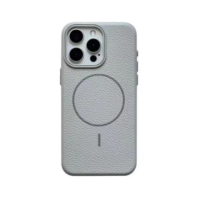 Ốp Lưng Da Likgus Beaty Viền Dẻo Chống Sốc Hỗ Trợ Sạc Không Dây Magnetic Cho Iphone 16 Pro Max / 15 Pro Max - Hàng chính hãng