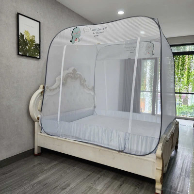 Màn Chụp Đỉnh Vuông Cao Cấp Mộc Miên ( Hình thật )