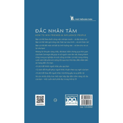 Sách - Đắc Nhân Tâm - Dale Carnegie - Thái Hà Books