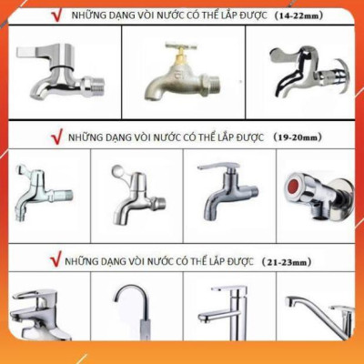 Vòi Xịt️Evoucher Bộ dây vòi xịt nước rửa xe, tưới cây , tăng áp 3 lần, loại 7m, 10m 206318 đầu đồng, đai, +  mở chai