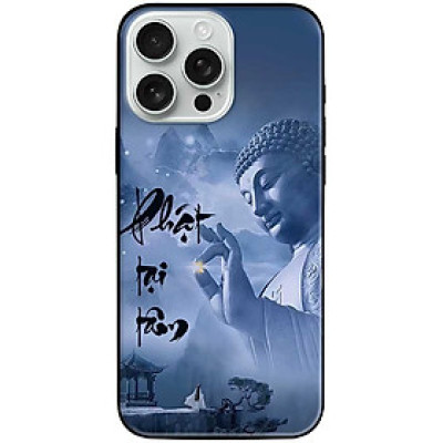 Ốp lưng cho iPhone 14 - iPhone 14 Plus - iPhone 14 Pro - iPhone 14 Pro Max - Phật Tại Tâm - Hàng Chính Hãng