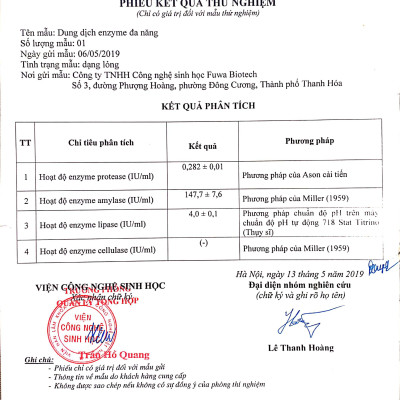 Nước ngâm rửa rau củ quả enzyme sinh học từ vỏ dứa Fuwa3e 3.8L