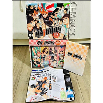 Truyện tranh Boxset Haikyu!! Premium full 3 phần trọn bộ 45 tập - Chang Book