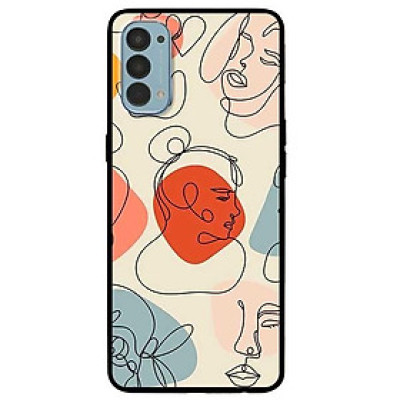 Ốp lưng dành cho Oppo Reno 3 / A91 - Reno 3 Pro - Reno 4 - Reno 4 Pro mẫu Tranh Nỗi Buồn