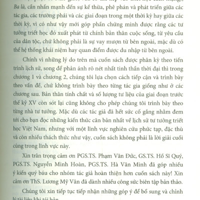 Khái Lược Lịch Sử Tư Tưởng Triết Học Việt Nam (Tái bản lần thứ hai có chỉnh lý) - Nguyễn Tài Đông (Chủ biên)