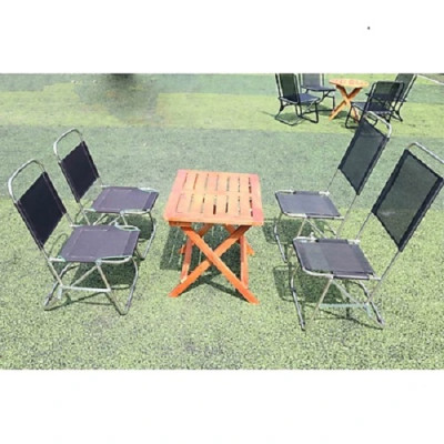 Ghế xếp gấp gọn vải dù, khung inox, Ghế xếp cafe mini lưng thấp tiện lợi cho du lịch dã ngoại, câu cá, bàn trà - Chính hãng MINIIN 