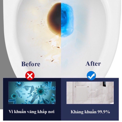 Sản phẩm vệ sinh nhà tắm -Chai thả tẩy bồn cầu Hàn Quốc , diệt khuẩn và tỏa hương thơm dịu nhẹ , lọ thả bồn cầu trắng sạch thơm mát nhà vệ sinh 