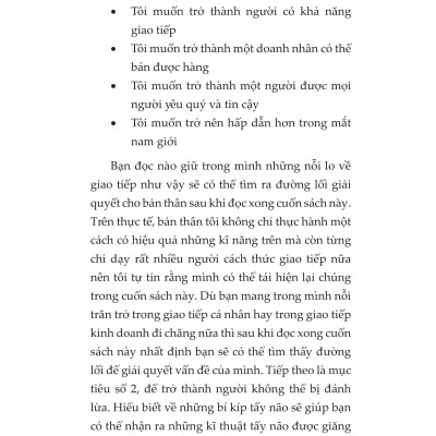 Thao Túng Tâm Lý Trong Giao Tiếp
