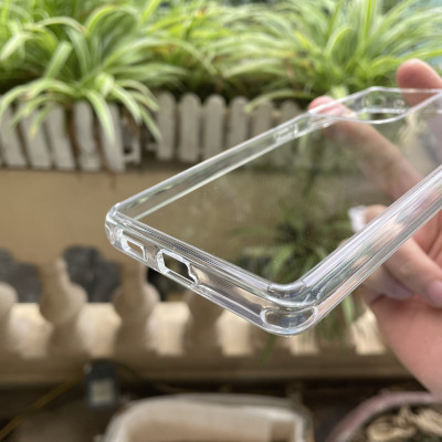 Ốp lưng chống sốc trong suốt không ố vàng, viền silicon Likgus cho Samsung Galaxy S21 Ultra- Hàng nhập khẩu