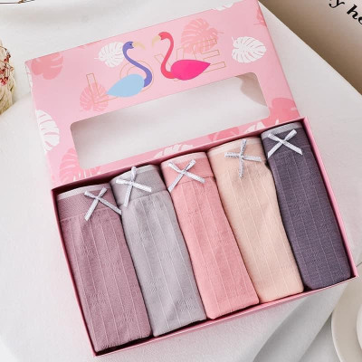 Hộp 5 Quần Lót chíp tăm Thiên Nga Kháng Khuẩn Xuất Nhật, Hàng Cao Cấp Free Size từ 45 đến 65 ký. Quần Chíp Hạc Hồng