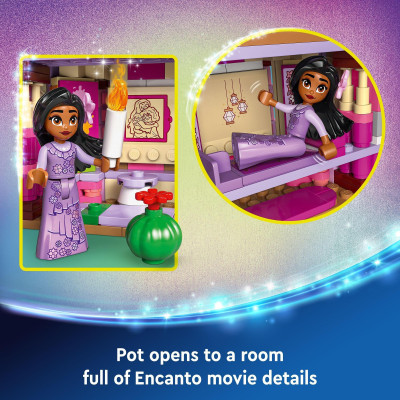 LEGO DISNEY PRINCESS 43237 Đồ chơi lắp ráp Chậu hoa lan của Isabela (Encanto) (641 Chi Tiết)
