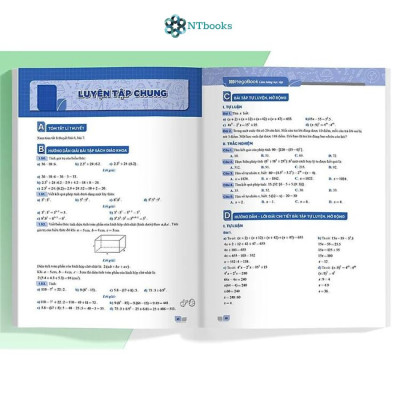 Combo 2 cuốn Giải Bài Tập Và Học Tốt Toán 6 Tập 1 + Tập 2 (Theo Sách Giáo Khoa Kết Nối Tri Thức Với Cuộc Sống)