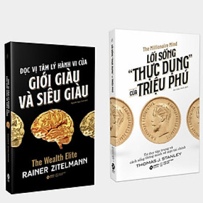 [ Thăng Long Books ] Lối Sống "Thực Dụng" Của Triệu Phú + Đọc Vị Tâm Lý Hành Vi Của Giới ( 2 cuốn )