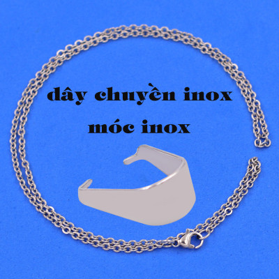 Mặt dây chuyền Phật Bất động minh vương đá xanh 2.2 x 3.6cm ( size trung ) kèm vòng cổ dây chuyền inox + móc inox, Phật bản mệnh