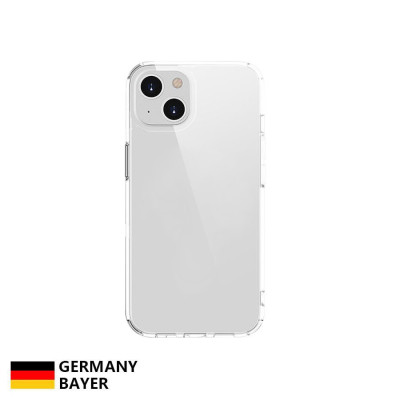Ốp Lưng TEMPERED GLASS TRANSPARENT Nguyên Liệu Đức (DROPTEST 1.8M, Chống Ố Vàng) dành cho  iPhone 14 / iPhone 14 Plus/ iPhone 14 Pro/ iPhone 14 ProMax- Hàng chính hãng