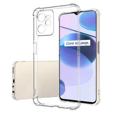 Ốp lưng dẻo trong chống sốc dành cho Realme C35 - Hàng nhập khẩu