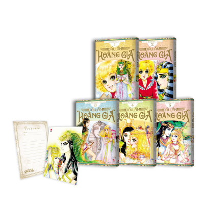 Combo Manga - Dấu Ấn Hoàng Gia: Tập 1 - 5 (Bộ 5 Tập) - Tặng Kèm Postcard
