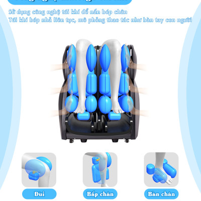 Máy massage bàn chân, bắp chân và đùi Nikio NK-289