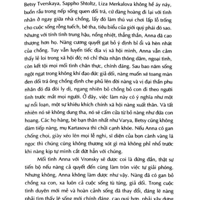 Anna Karenina - Tập 1 (Tái Bản 2023)