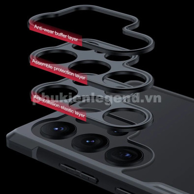 Ốp lưng chống sốc cho Samsung Galaxy S24 Ultra hiệu Xundd Fitted Armor Case trang bị túi khí bảo vệ góc, gờ bảo vệ camera - Hàng chính hãng