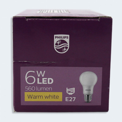 Bóng LED bulb Mycare E27 1CT/12 APR 6W  Philips