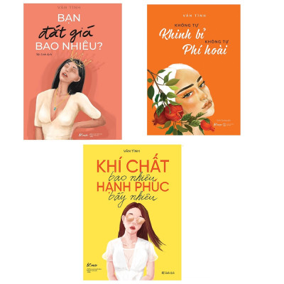 Combo Vãn Tình: Bạn Đắt Giá Bao Nhiêu - Khí Chất Bao Nhiêu Hạnh Phúc Bấy Nhiêu - Không Tự Khinh Bỉ Không Tự Phí Hoài - Tặng Kèm Sổ Tay