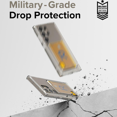 Ốp lưng dành cho Samsung Galaxy S24 Ultra RINGKE Fusion Card_ Hàng chính hãng