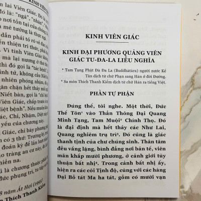 Sách Kinh Viên Giác - Thích Thanh Kiểm