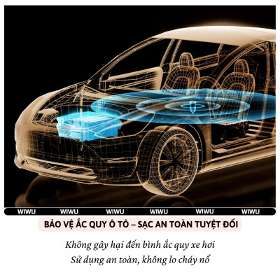 Tẩu củ sạc nhanh 35W cho xe hơi ô tô PD3.0 Type- C + USB-A QC3.0 hiệu WIWU Nano Lite cho iphone 17 16 15 14 13 12 iPad Vivo Oppo samsung cho Macbook - hàng nhập khẩu