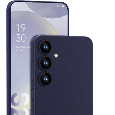 Ốp lưng nhám chống sốc siêu mỏng 0.3mm cho Samsung Galaxy S24 Plus hiệu Memumi có gờ bảo vệ camera - Hàng nhập khẩu