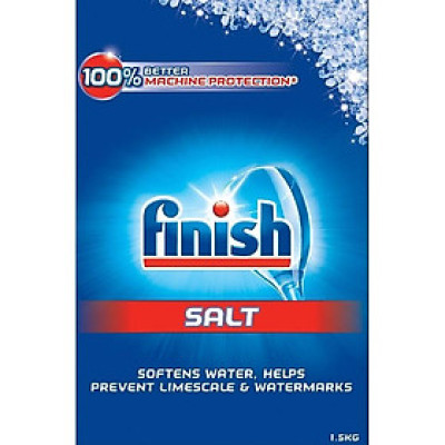 Combo Viên rửa bát Finish 90 tabs + Muối Finish 1.5kg + Nước làm bóng finish 1150ml