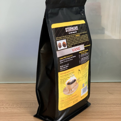 STEPPACAFE-Cà Phê Rang Xay GOLD 70% Arabica+30% Robusta (Túi 250g)
