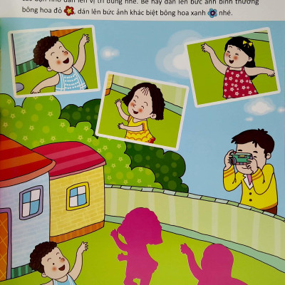 Bóc Dán Hình Thông Minh Phát Triển Khả Năng Tư Duy Toán Học - 168 Sticker (Quyển 6)