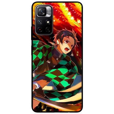 Ốp lưng dành cho Xiaomi Redmi Note 11 5G - Redmi Note 11T - Redmi Note 11S mẫu Anime Áo Sọc Xanh