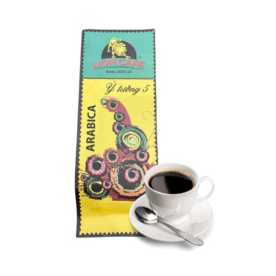 Cà Phê Rang Xay Ý Tưởng 5 -  LION Cafe (Gói 250g Pha Phin)