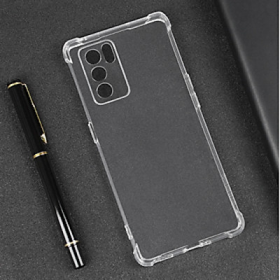 Ốp lưng dành cho OPPO A96, A76 dẻo trong chống sốc bảo vệ camera - Hàng chính hãng