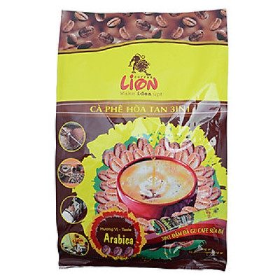 Cà Phê Hòa Tan 3 Trong 1 Lion Coffee (39 gói x 18g)