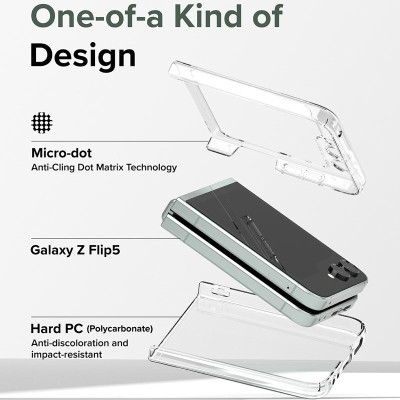 Ốp lưng dành cho Samsung Galaxy Z Flip 5 RINGKE Slim - Hàng Chính Hãng