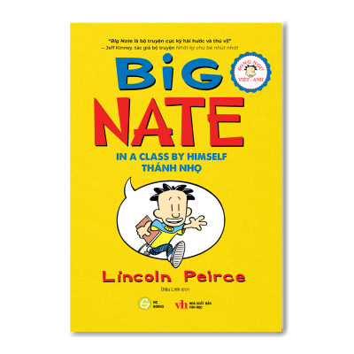 Sách Song Ngữ Việt - Anh: Big Nate – Combo 3 cuốn sách Thiếu Nhi Truyện Tranh Cho Trẻ Kèm File Audio và Note Từ Vựng