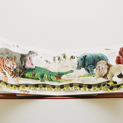 Big Book Of Big Animals – Cuốn Sách Khổng Lồ Về Các Loài Động Vật Khổng Lồ