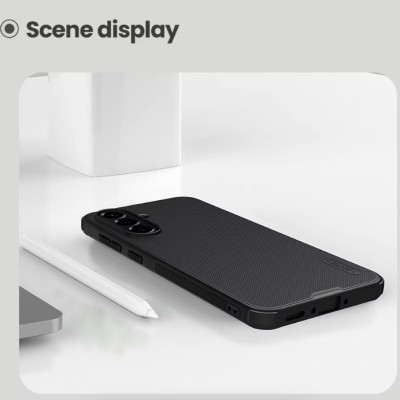 Ốp lưng chống sốc cho SamSung Galaxy A56 , A36 , A55 5G chính hãng Nillkin dạng sần chống bám vân tay - Hàng chính hãng