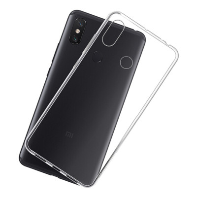 Ốp lưng dẻo cho Xiaomi Mi Max 3 hiệu Ultra Thin mỏng 0.6mm chống trầy - Hàng chính hãng 