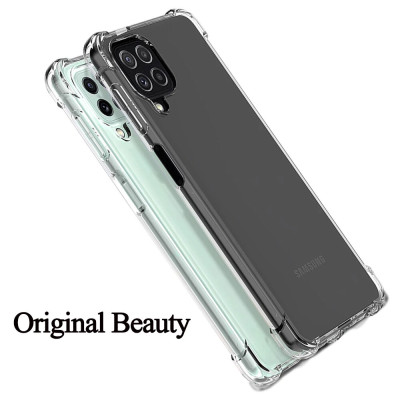 Ốp lưng cho Samsung A22 4G dẻo trong TPU chống sốc 4 góc cạnh ( Hàng chính hãng)
