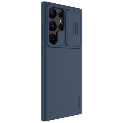 Ốp Lưng Nillkin CamShield Silky Silicone cho Samsung Galaxy S23 Ultra - Hàng Chính Hãng