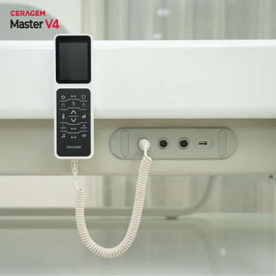 Giường mát xa/massage nhiệt Ceragem Master V4 màu trắng