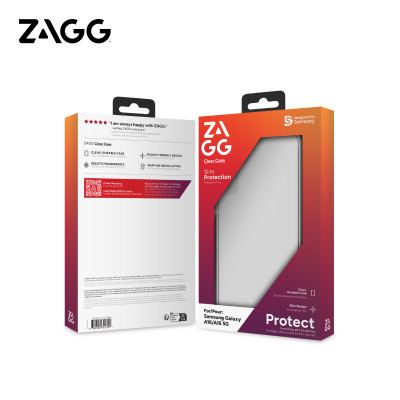 Ốp lưng ZAGG ESNTL Clear dành cho SamSung A16/A16 5G chống sốc hạn chế bám vân tay - Hàng chính hãng