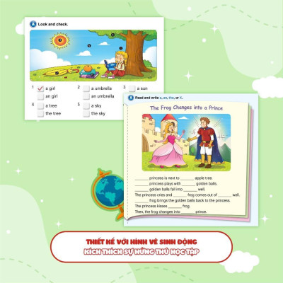 Sách - Aha Grammar – Ngữ Pháp Và Bài Tập Bổ Trợ Toàn Diện Ngữ Pháp Tiếng Anh Lớp 5 - Combo 2 Cuốn - Megabook