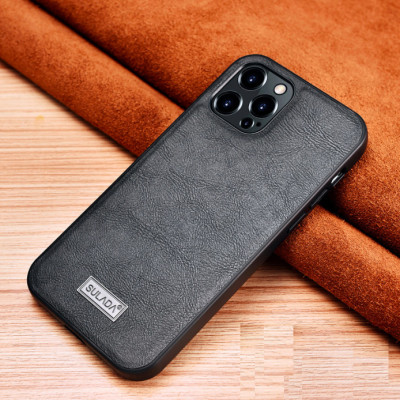 Ốp lưng iPhone 12 Pro Max chính hãng SULADA dạng da mềm
